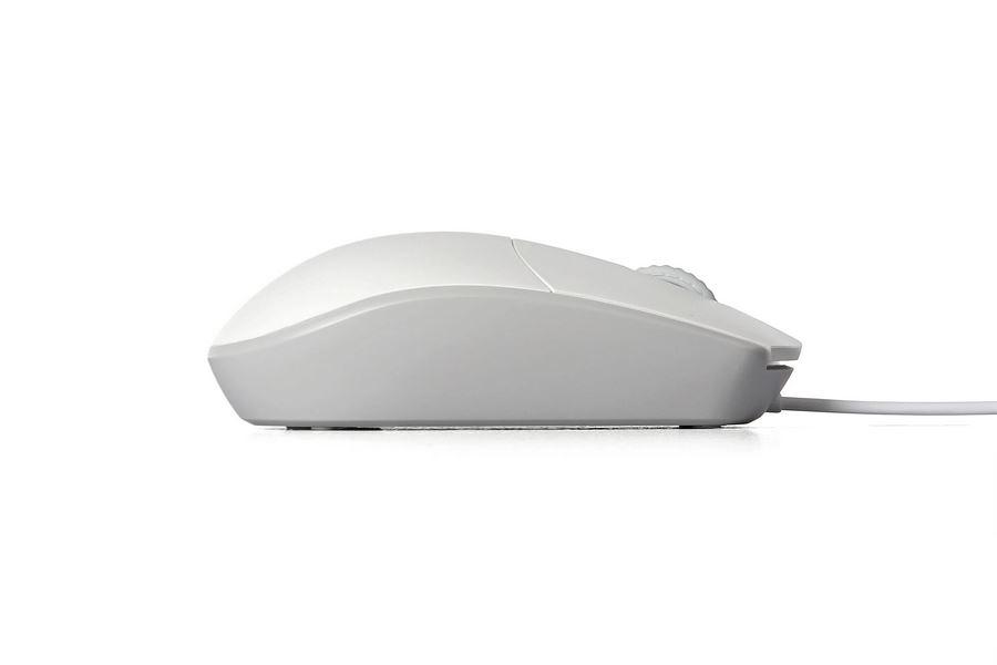 Оптична мишка RAPOO N100, USB, Бял-2