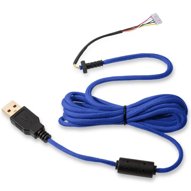 Кабел за мишка Glorious Ascended Cable V2 - Cobalt Blue-1