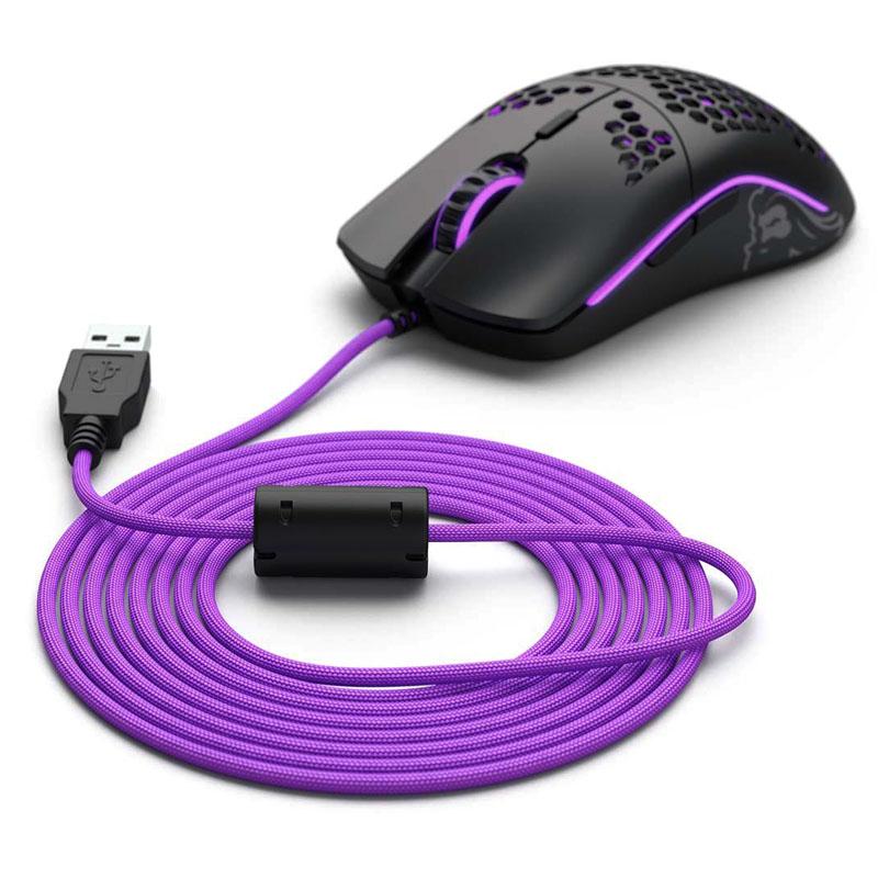 Кабел за мишка Glorious Ascended Cable V2 - Purple Reign-2