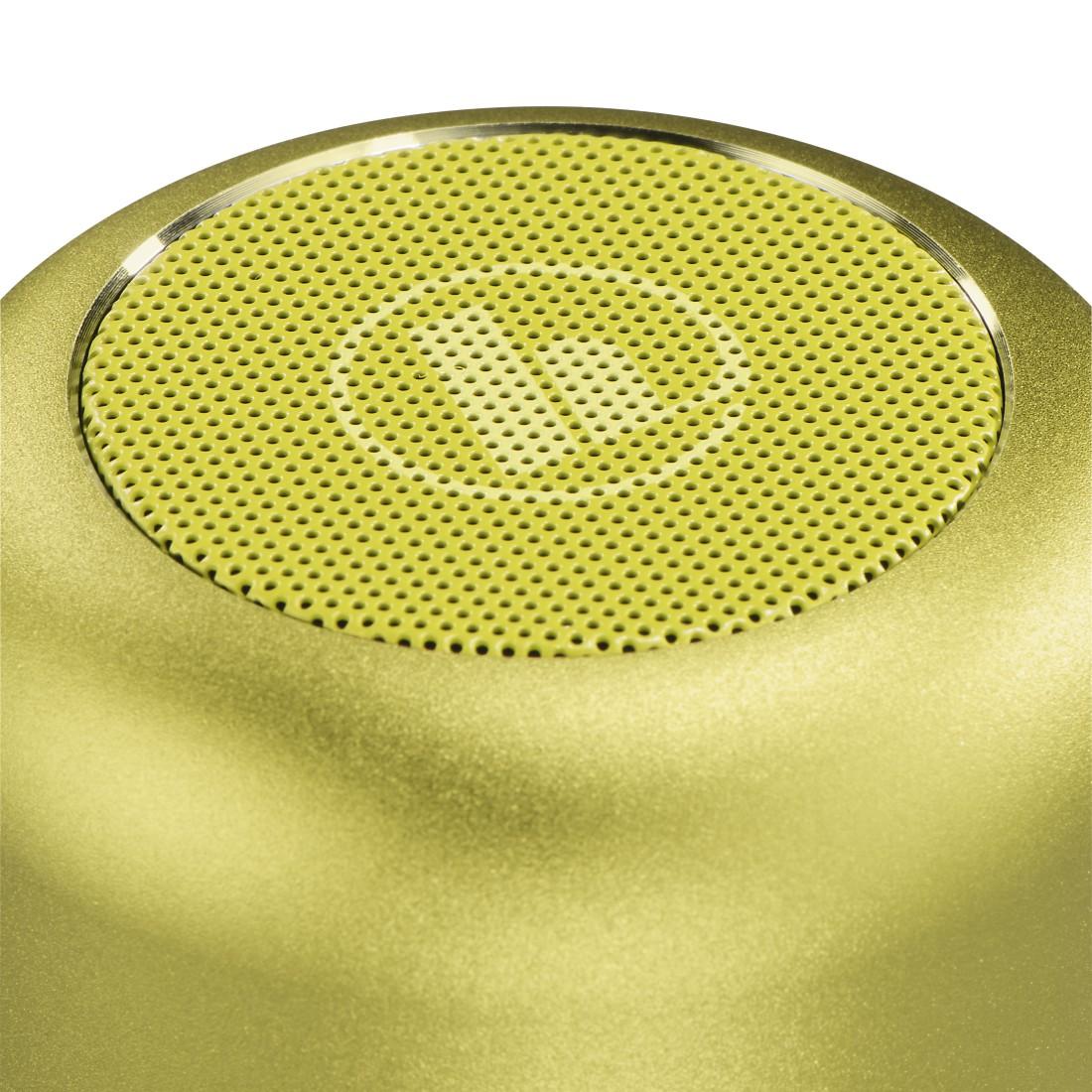 Bluetooth смарт тонколона HAMA Drum 2.0, 3.5mm жак, 3.5W, Жълто-зелена-3