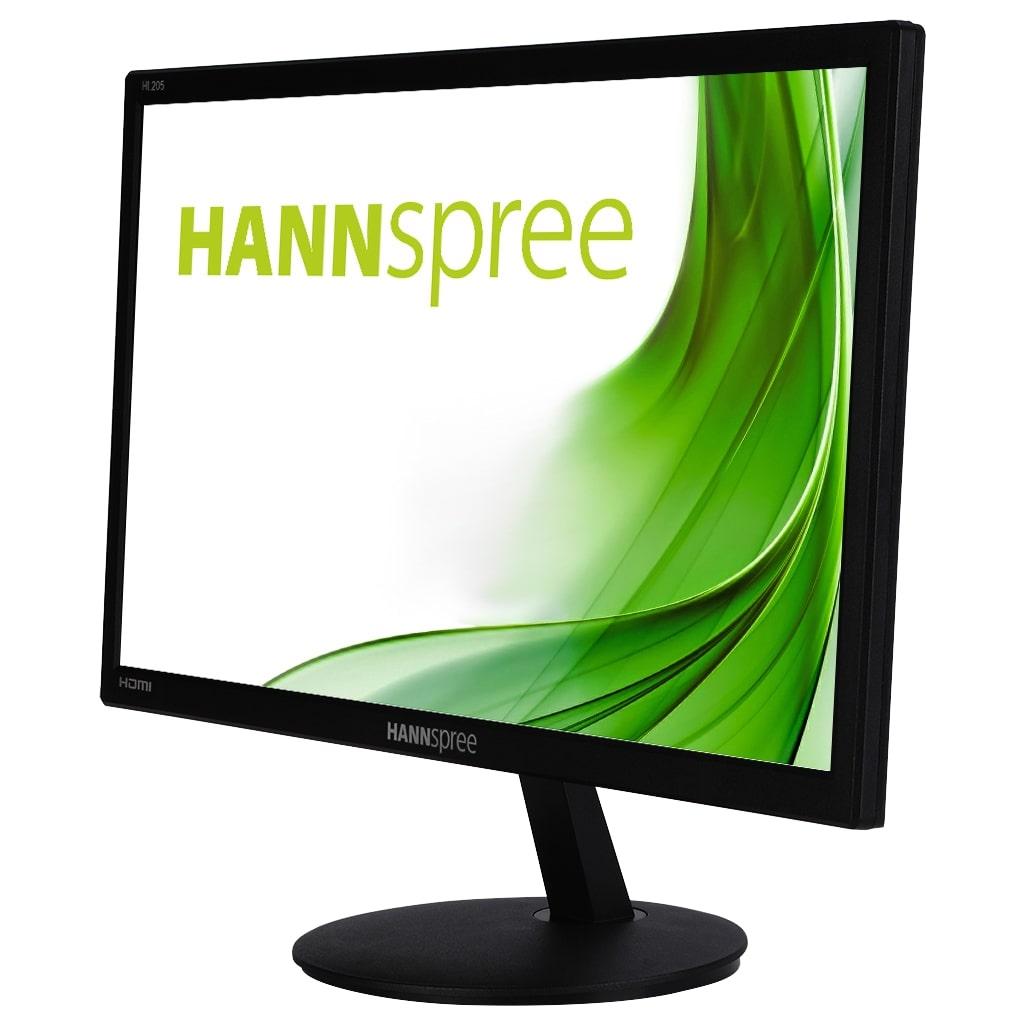 Монитор HANNSPREE HL205HPB, LED, 19.5 inch, Wide, Full HD, D-Sub, HDMI, Черен-3