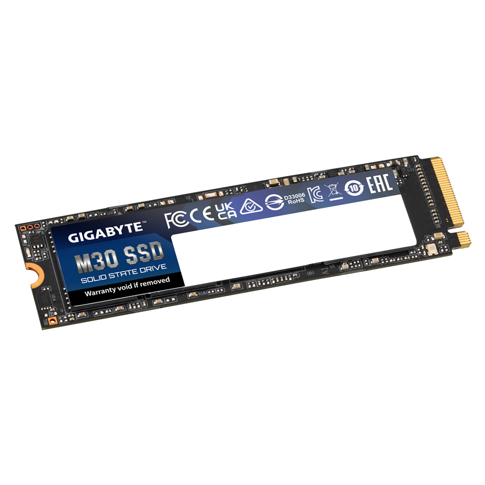 SSD Gigabyte M30, 512GB, NVMe, PCIe Gen3, M.2 -3