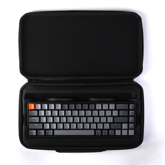 Kалъф за клавиатура Keychon K6 (Plastic) удароустойчив, пластмасов, Черен-4