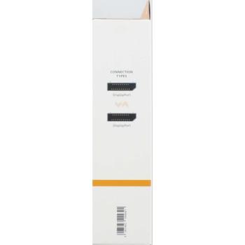Кабел HAMA 200697, DisplayPort мъжко - DisplayPort мъжко, 3 m, Ultra-HD 4K, Двойно-екраниран, Черен-3