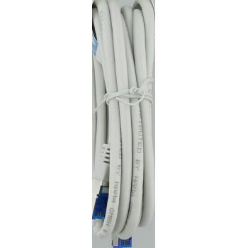 Мрежов пач кабел HAMA F/UTP, CAT 6, RJ-45 - RJ-45, 1Gbit/s, 3.0 m, Сив, Булк-3