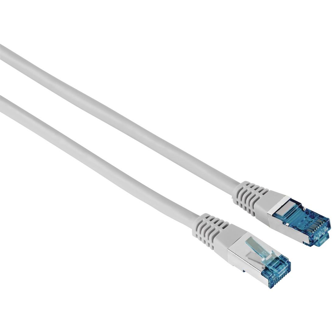 Мрежов пач кабел HAMA F/UTP, CAT 6, RJ-45 - RJ-45, 1Gbit/s, 10.0 m, Сив, Булк-2
