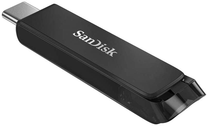 USB памет SanDisk Ultra, USB-C, 128GB, Черен