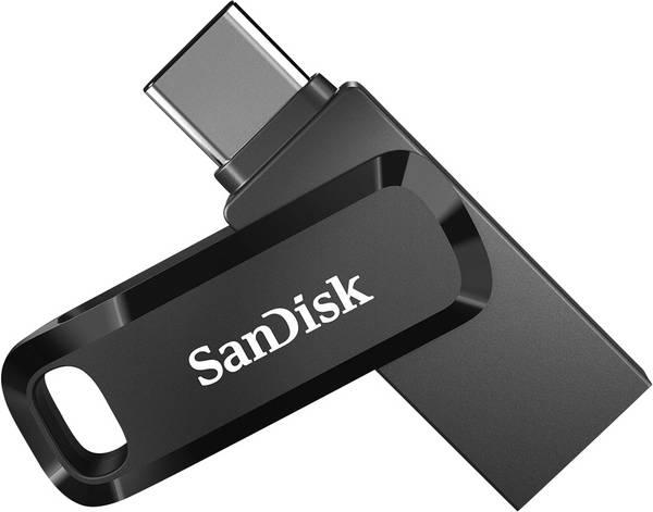 USB памет SanDisk Ultra Dual Drive Go, 32 GB, USB 3.2 1st Gen (USB 3.0), Черен-1