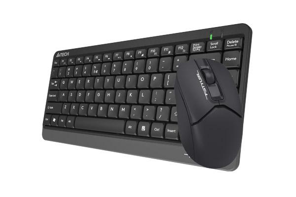 Комплект клавиатура и мишка A4TECH FG1112 Fstyler, Безжичен, 2.4 GHz, Черен-2