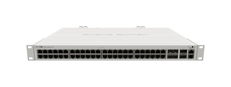 Суич Mikrotik CRS354-48G-4S+2Q+RM, 48 ports, 45xGigabit LAN, 2xSFP-2