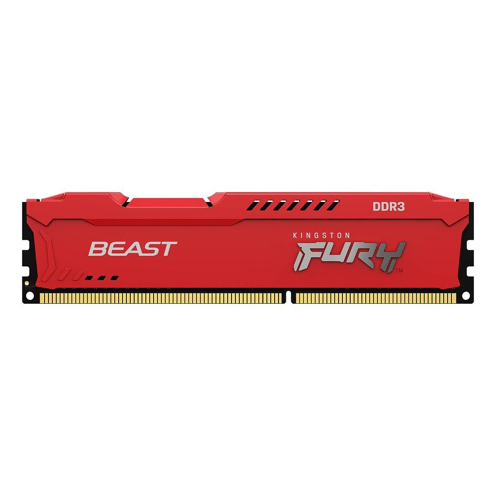 Памет Kingston FURY Red 4GB DDR3 PC3-12800 1600MHz CL10 KF316C10BR/4
