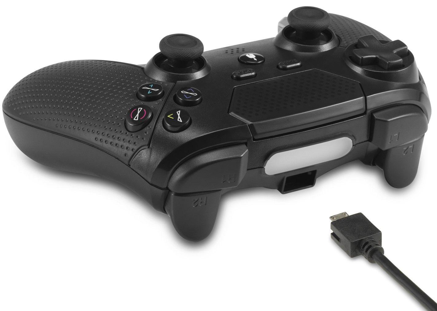Геймърски контролер Spartan Gear Aspis 3, за PC и PS4, Черен-2