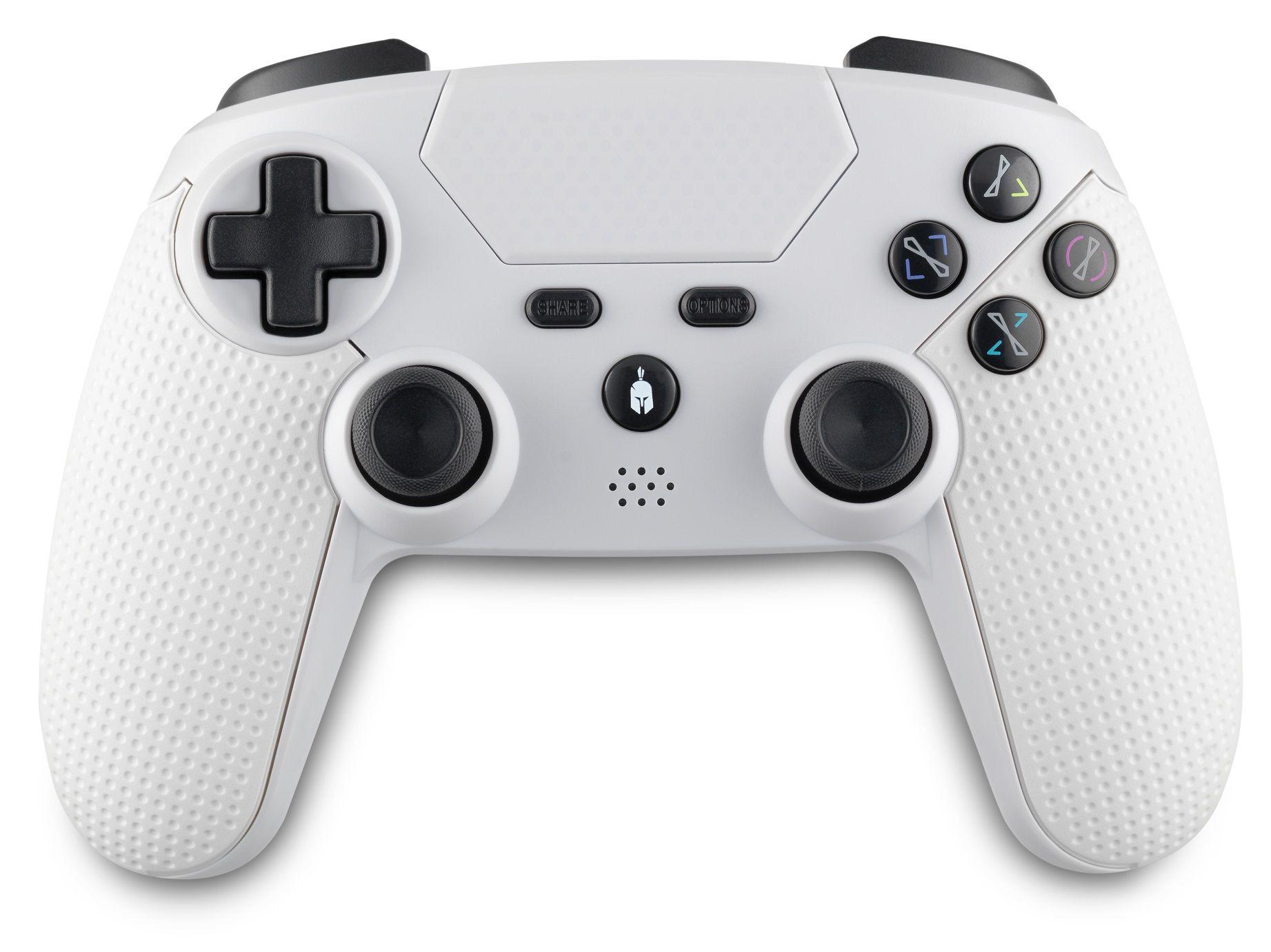 Геймърски контролер Spartan Gear Aspis 3, за PC и PS4, Бял