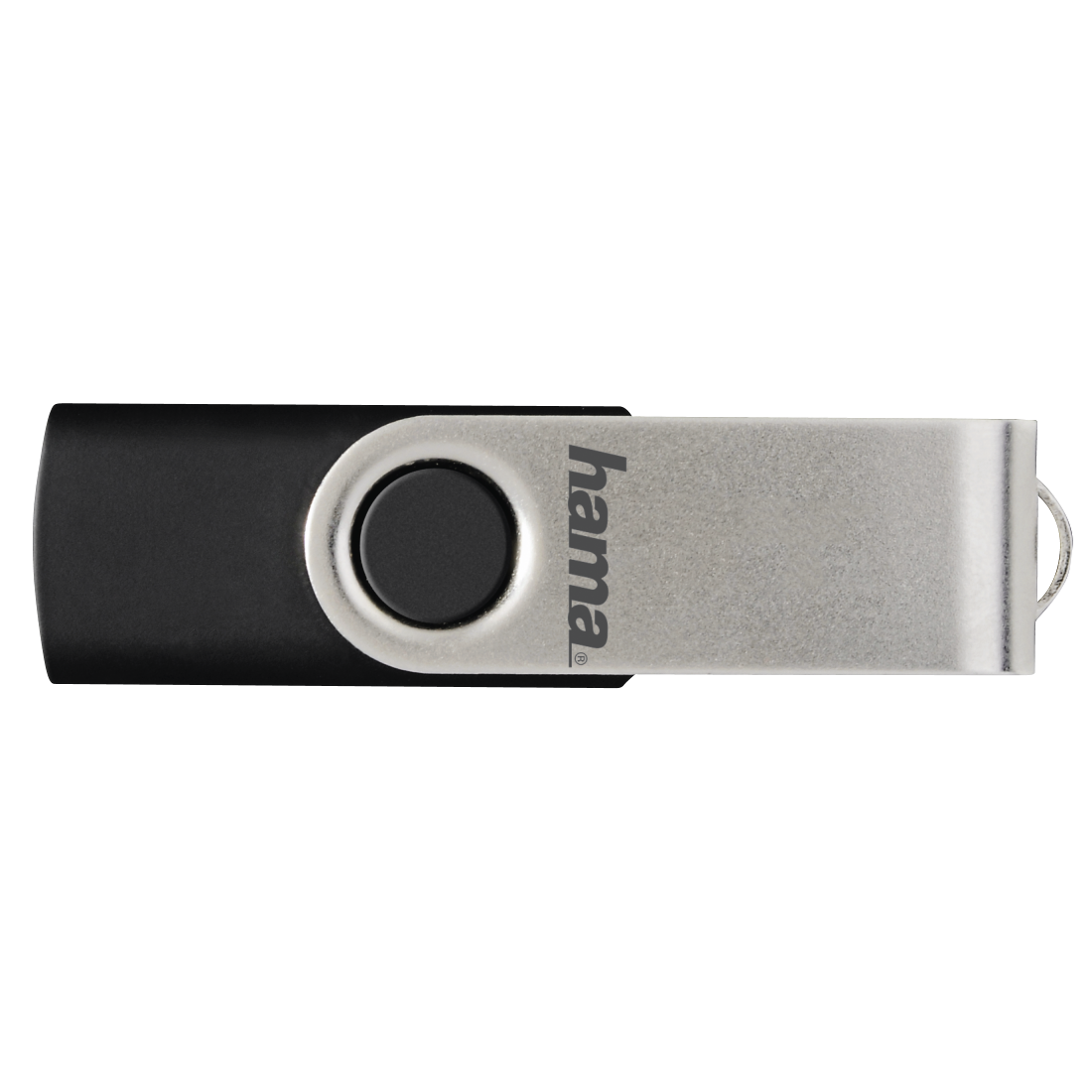 USB памет HAMA Rotate, 128GB, USB 2.0,10 MB/s, Черен-2