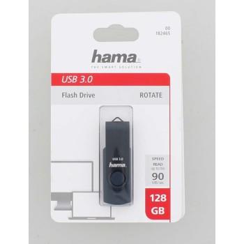 USB памет HAMA Rotate, 128GB, USB 3.0 90 MB/s, Петролно синьо-4