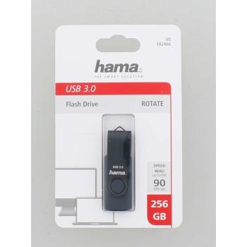 USB памет HAMA Rotate, 256GB, USB 3.0  90 MB/s, Петролно синьо-4