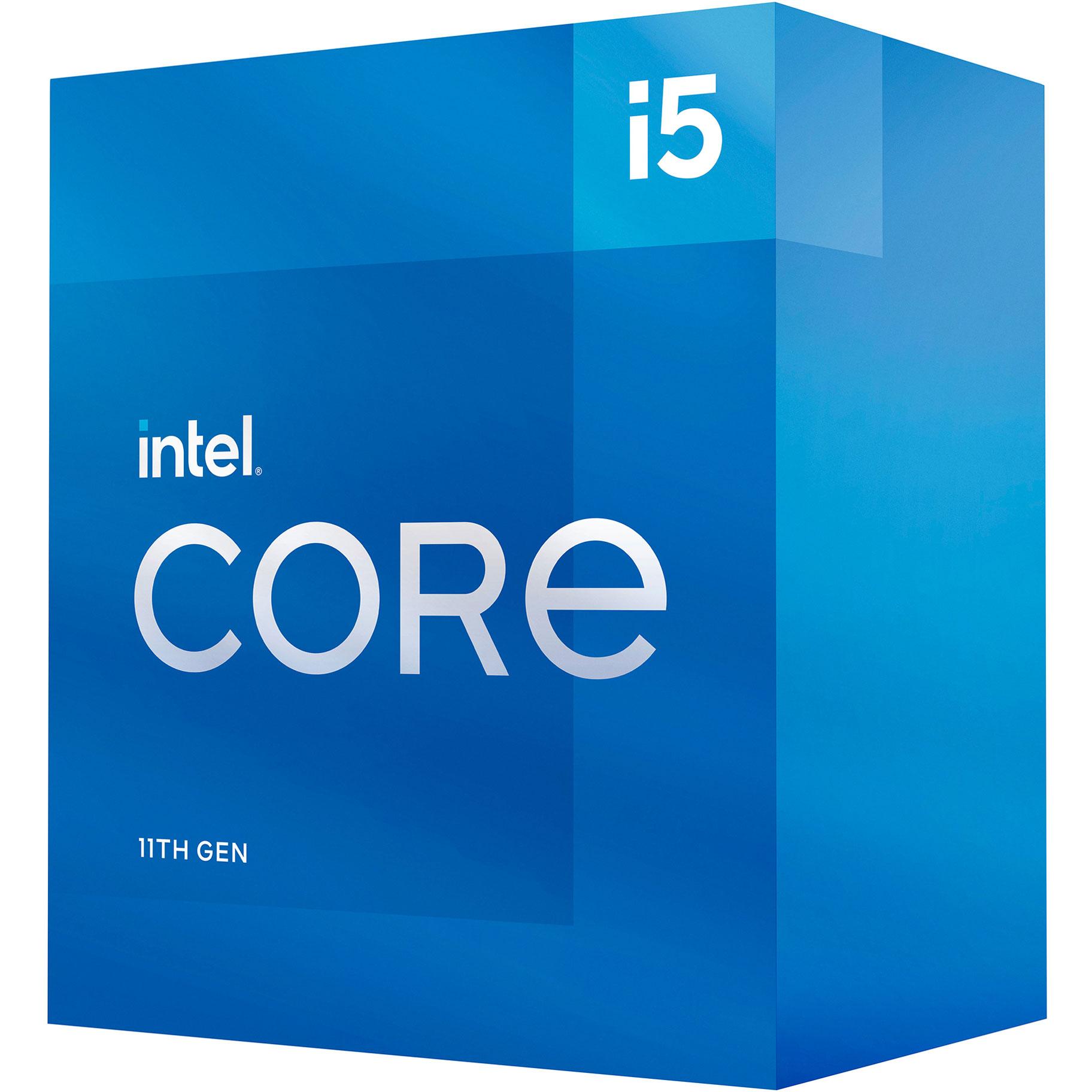 Процесор Intel Rocket Lake Core i5-11600 6 cores (2.80 GHz, Up to 4.80 GHz, 12 MB Cache LGA1200) 65W, BOX-1