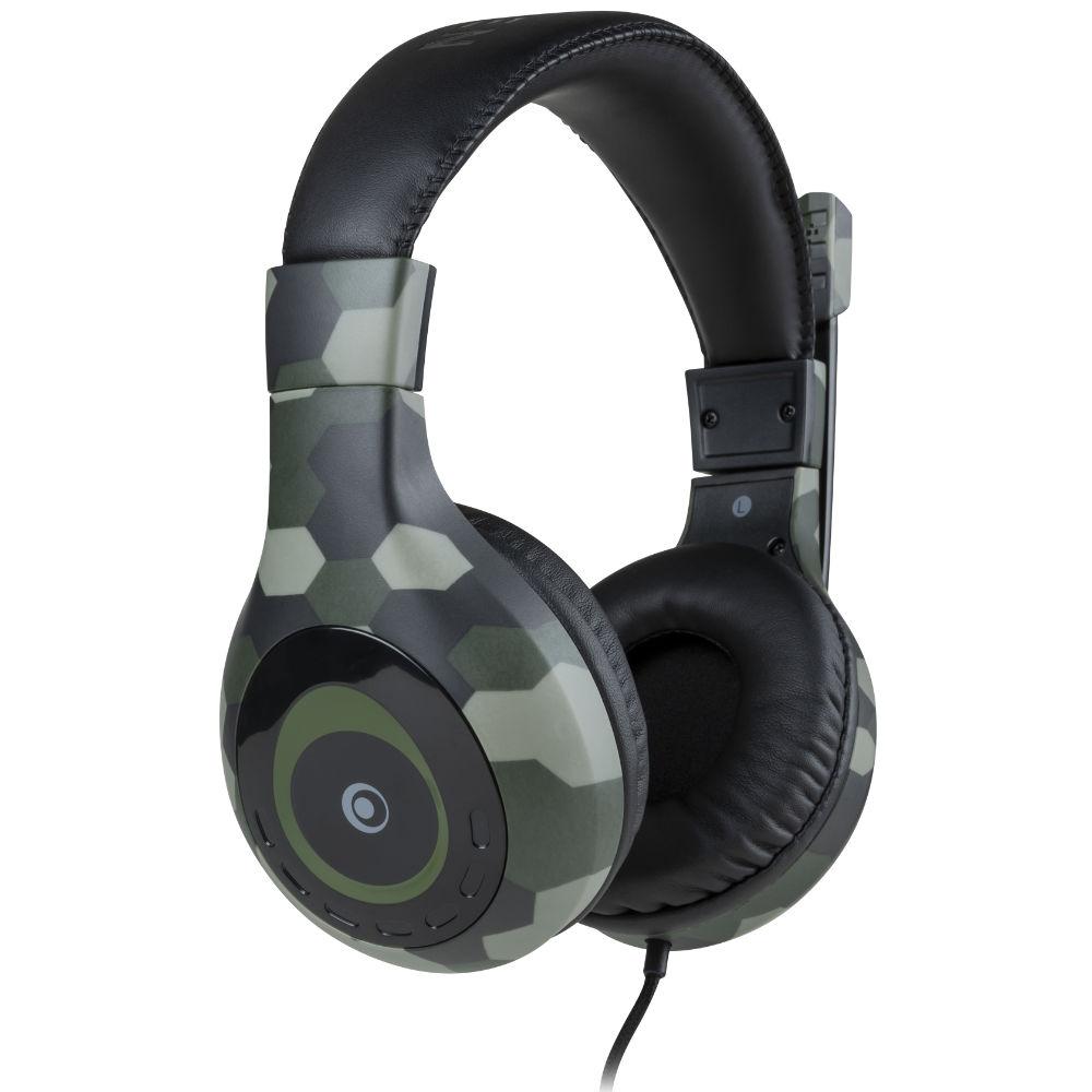 Геймърски слушалки Nacon Bigben Stereo Gaming Headset V1, Микрофон, Камуфлажно зелено-4
