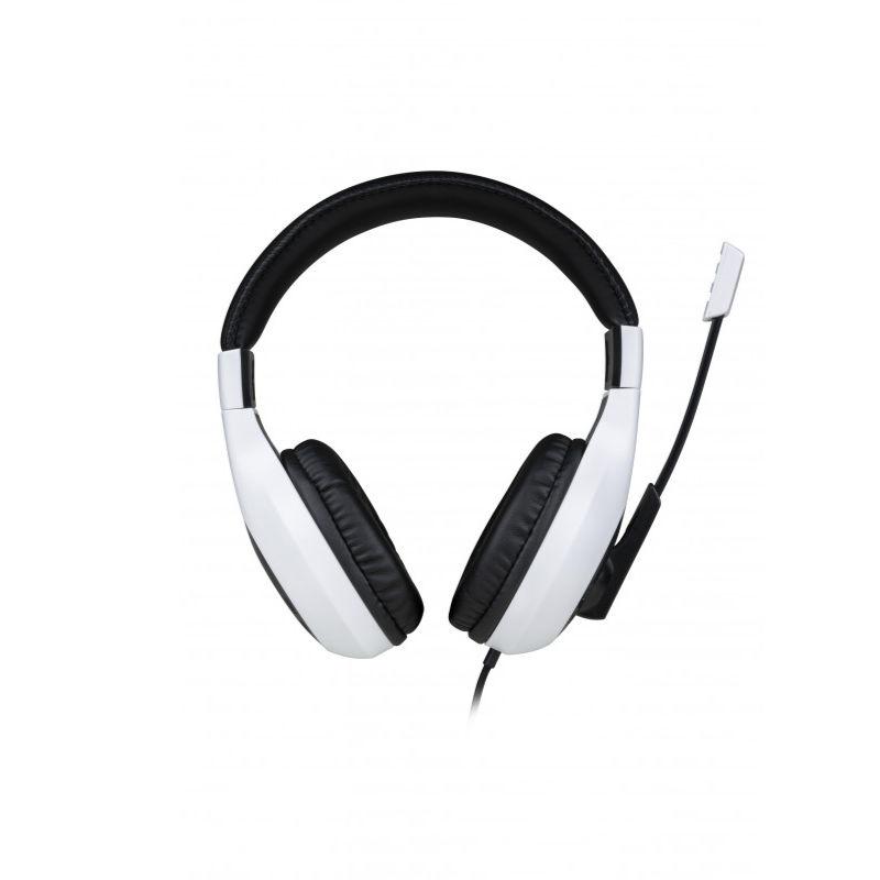 Геймърски слушалки Nacon Bigben PS5 Official Headset V1 White, Микрофон, Бял-2