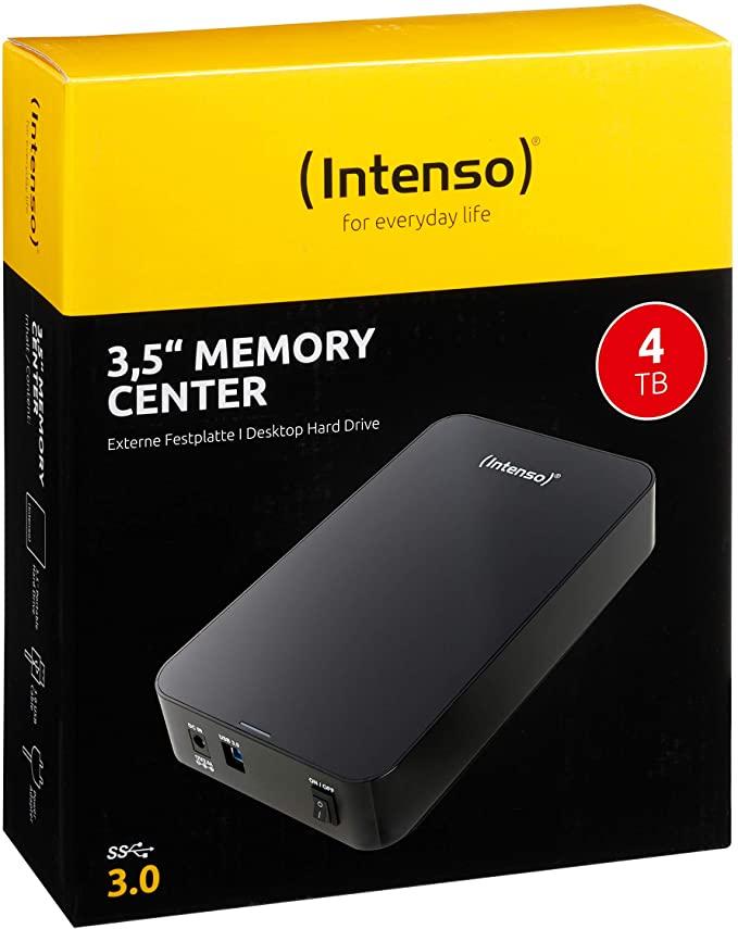 Външен хард диск Intenso, 3.5&quot;, 4TB, USB3.0-3