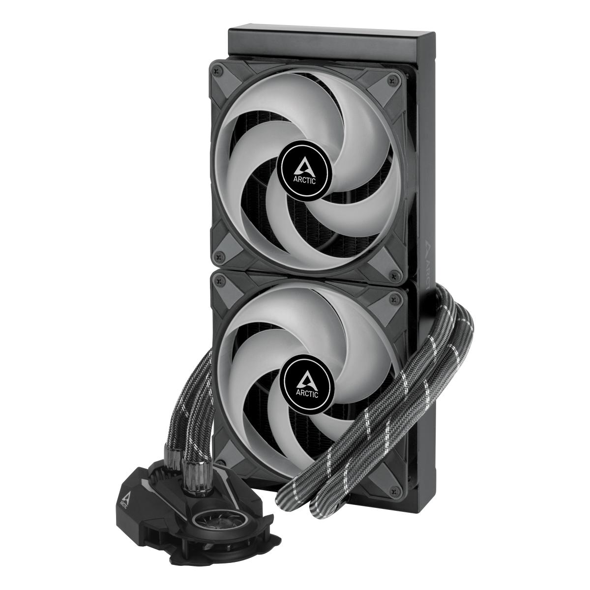 Охладител за процесор с RGB контроллер Arctic Freezer II RGB (280mm), водно охлаждане, ACFRE00107A AMD/Intel-3