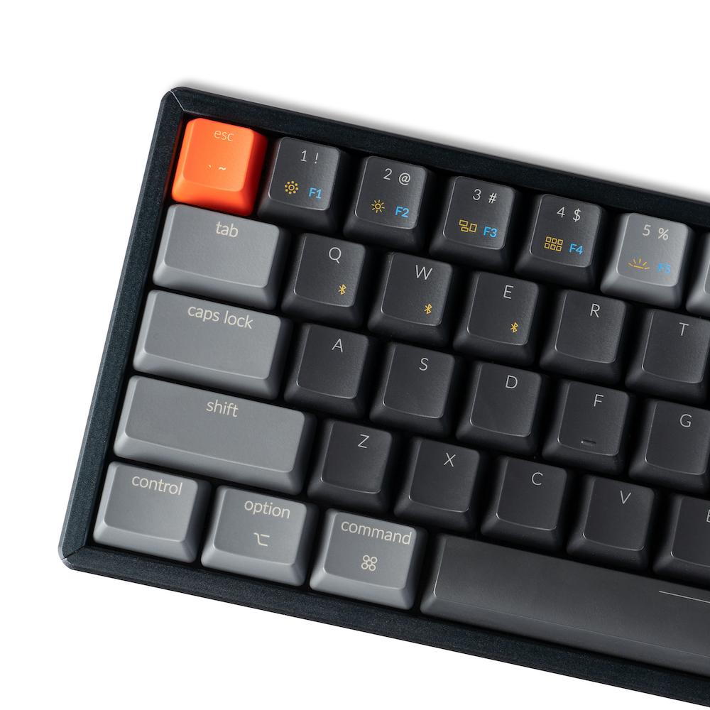 Геймърска Механична клавиатура Keychron K12 Hot-Swappable 60% Gateron Blue Switch White LED ABS-4