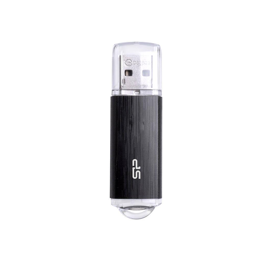USB памет SILICON POWER Ultima U02, 8GB, USB 2.0 Черен-1