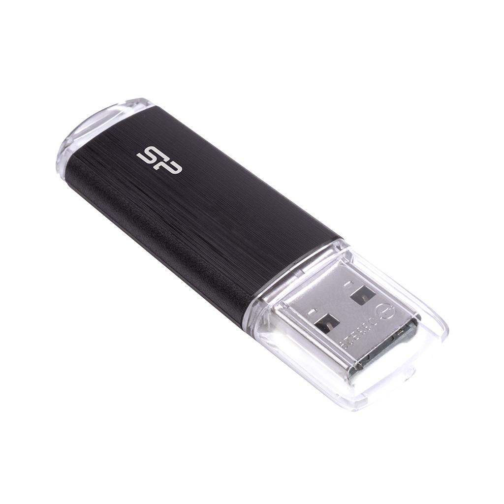 USB памет SILICON POWER Ultima U02, 8GB, USB 2.0 Черен-3