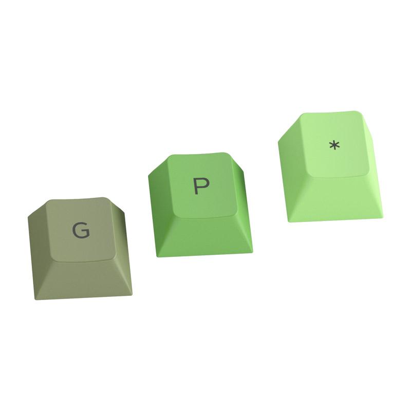 Капачки за механична клавиатура Glorious GPBT Doubleshot 114-Keycap Olive US-Layout-2