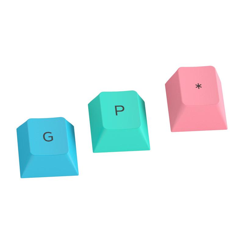 Капачки за механична клавиатура Glorious GPBT Doubleshot 114-Keycap Pastel US-Layout-2