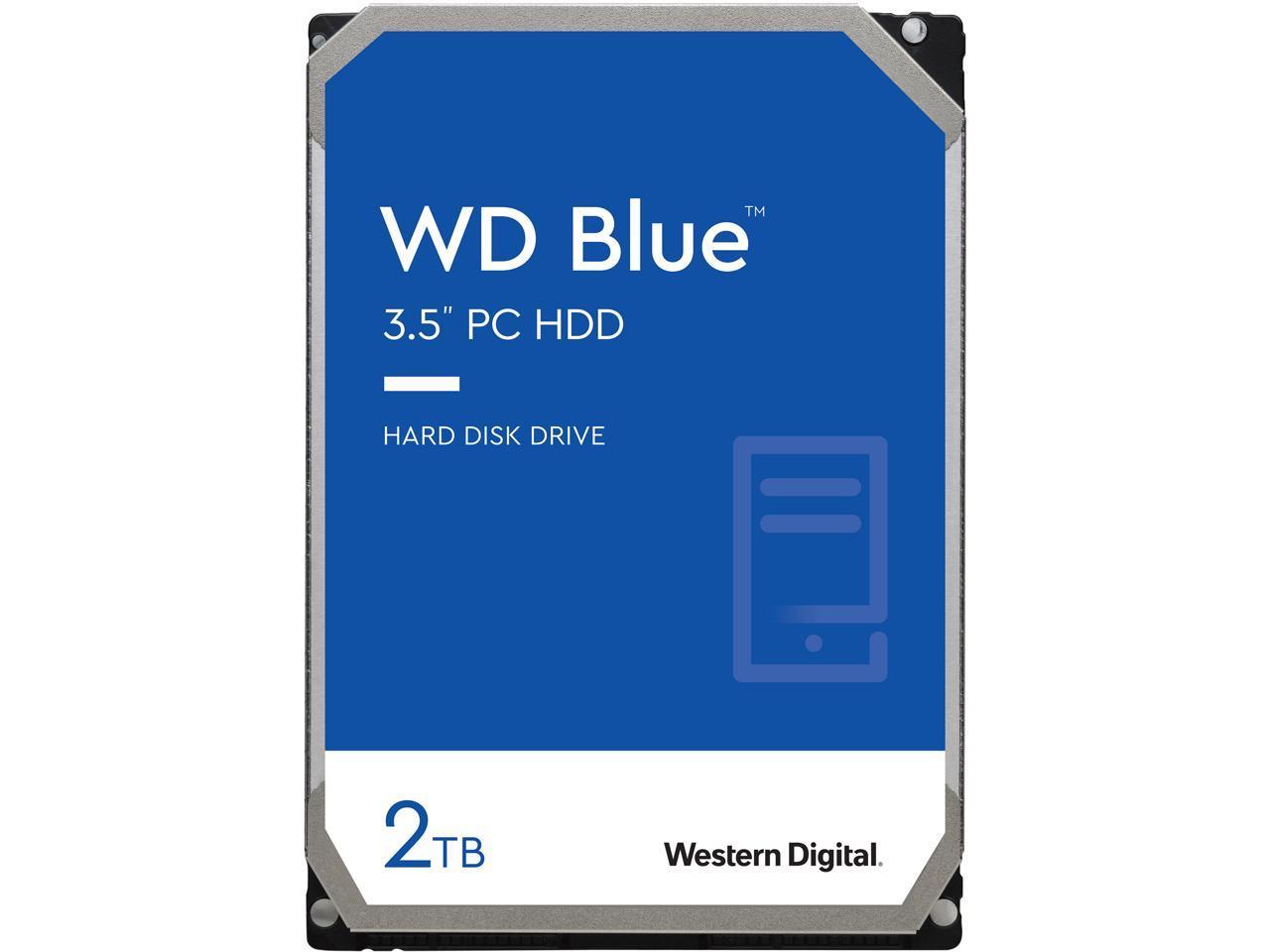 Хард диск WD Blue, 2TB, 5400rpm, 256MB, SATA 3-1
