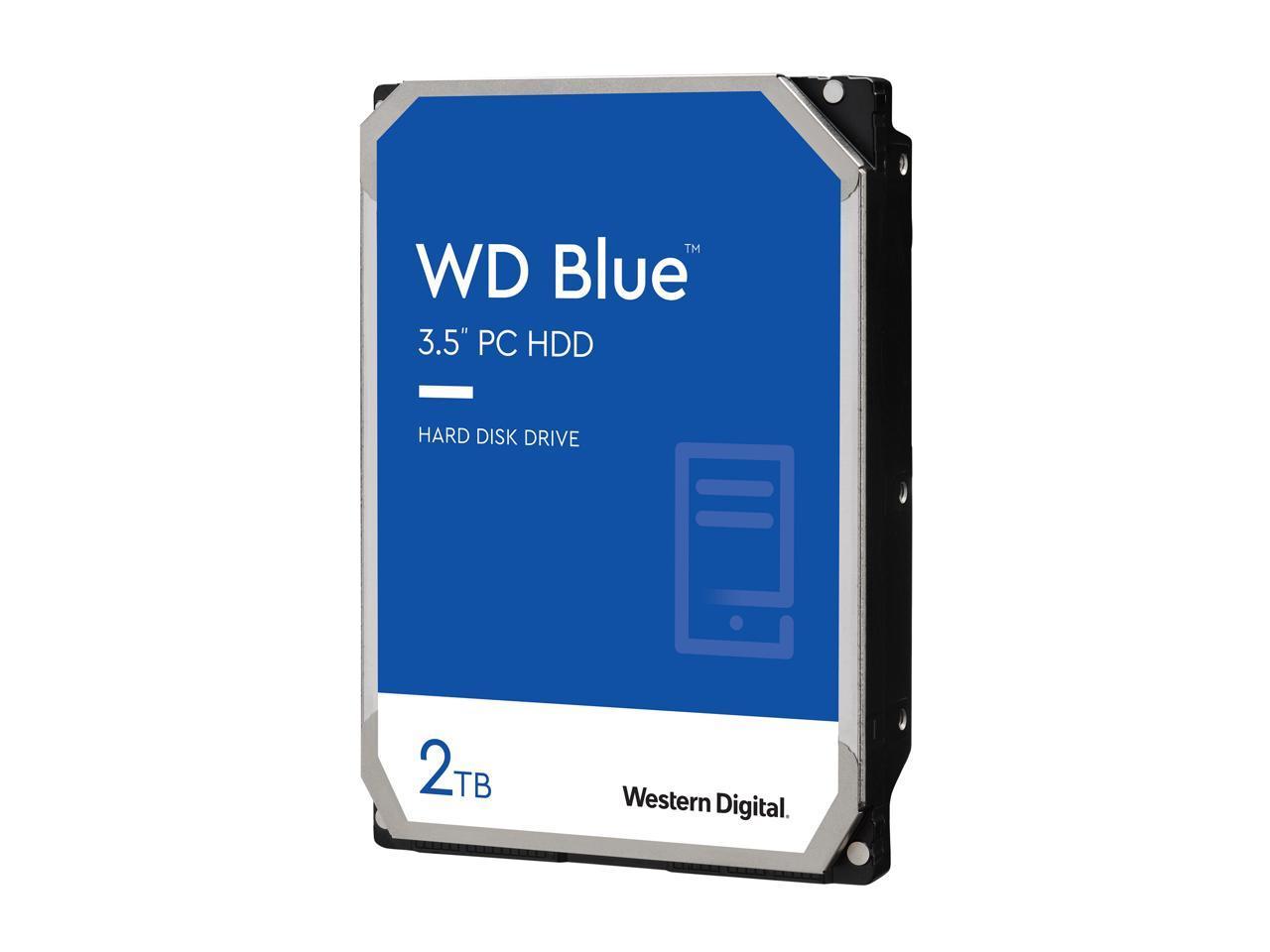 Хард диск WD Blue, 2TB, 5400rpm, 256MB, SATA 3-2
