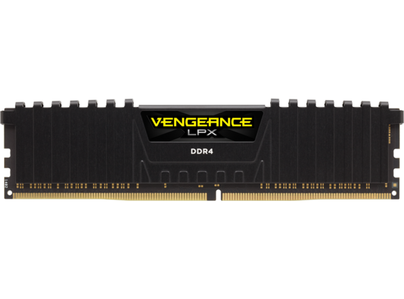 Памет CORSAIR VENGEANCE LPX, 8GB (1 x 8GB), DDR4, 2400MHz, C14, Black-2