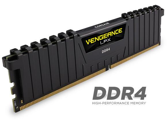 Памет CORSAIR VENGEANCE LPX, 8GB (1 x 8GB), DDR4, 2400MHz, C14, Black-3