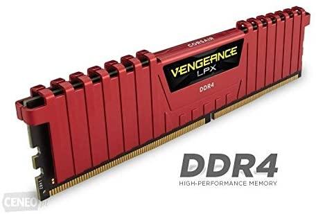 Памет CORSAIR VENGEANCE LPX, 8GB (1 x 8GB), DDR4, 2400MHz, C16, Red-2