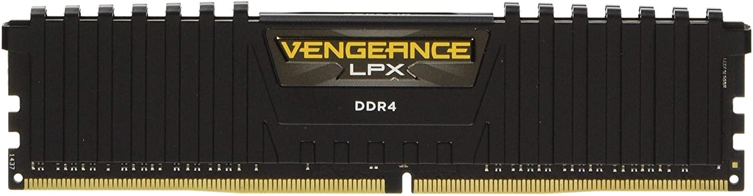 Памет CORSAIR VENGEANCE LPX, 8GB (1 x 8GB), DDR4, 2400MHz, C16, Black