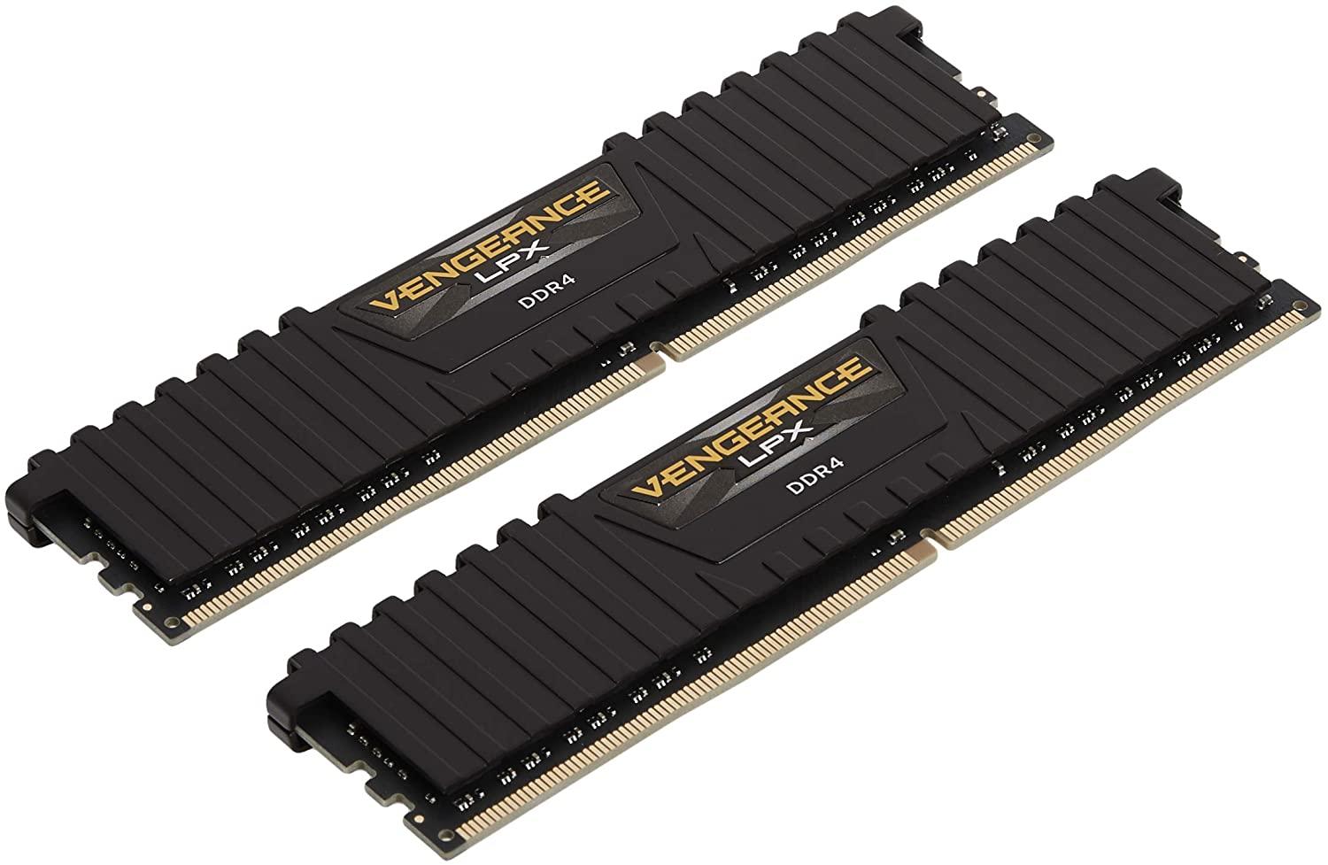 Памет CORSAIR VENGEANCE LPX, 16GB (2 x 8GB), DDR4, 3200MHz, C16 AMD Ryzen, Black-2