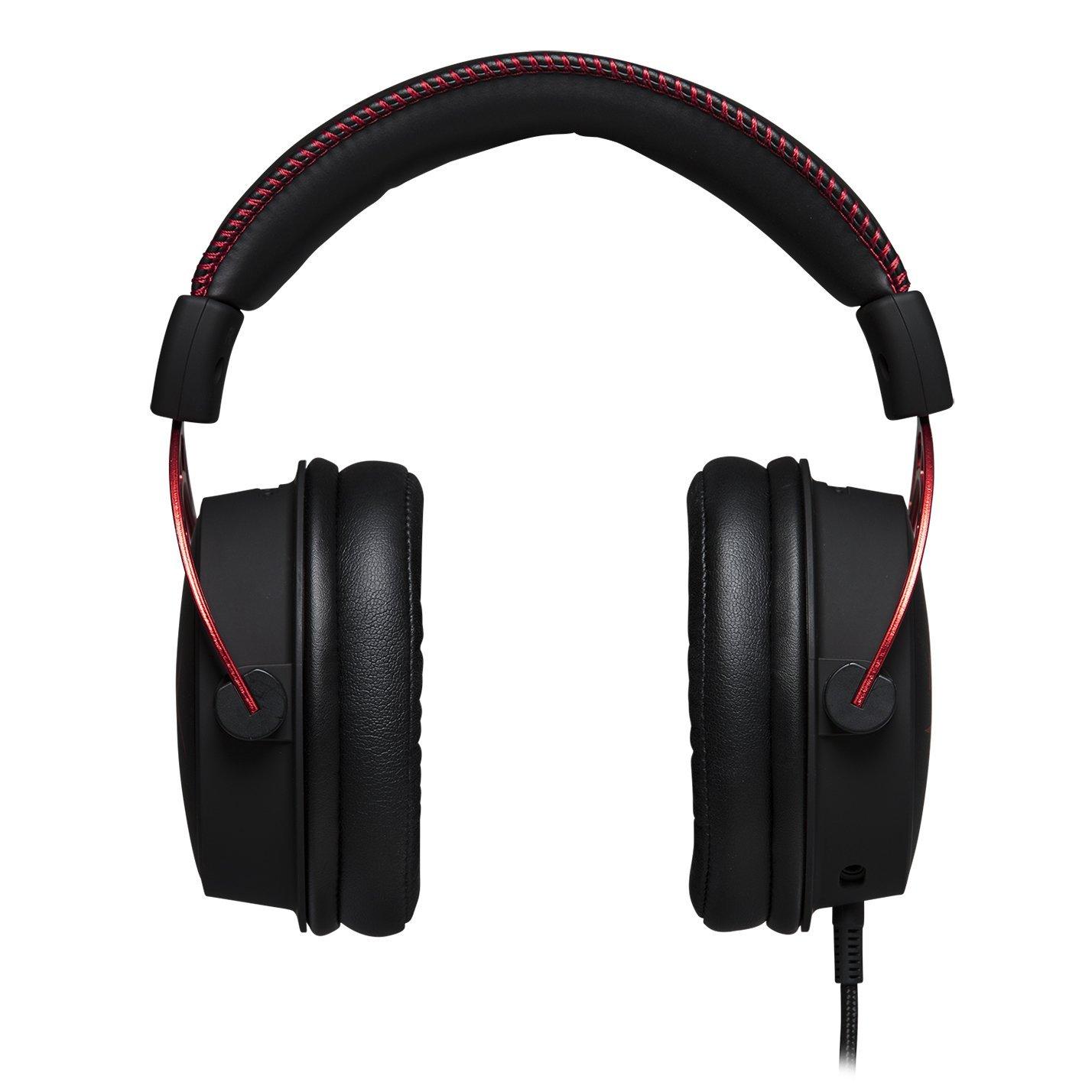 Геймърски слушалки HyperX Cloud Alpha, Черен/Червен-2