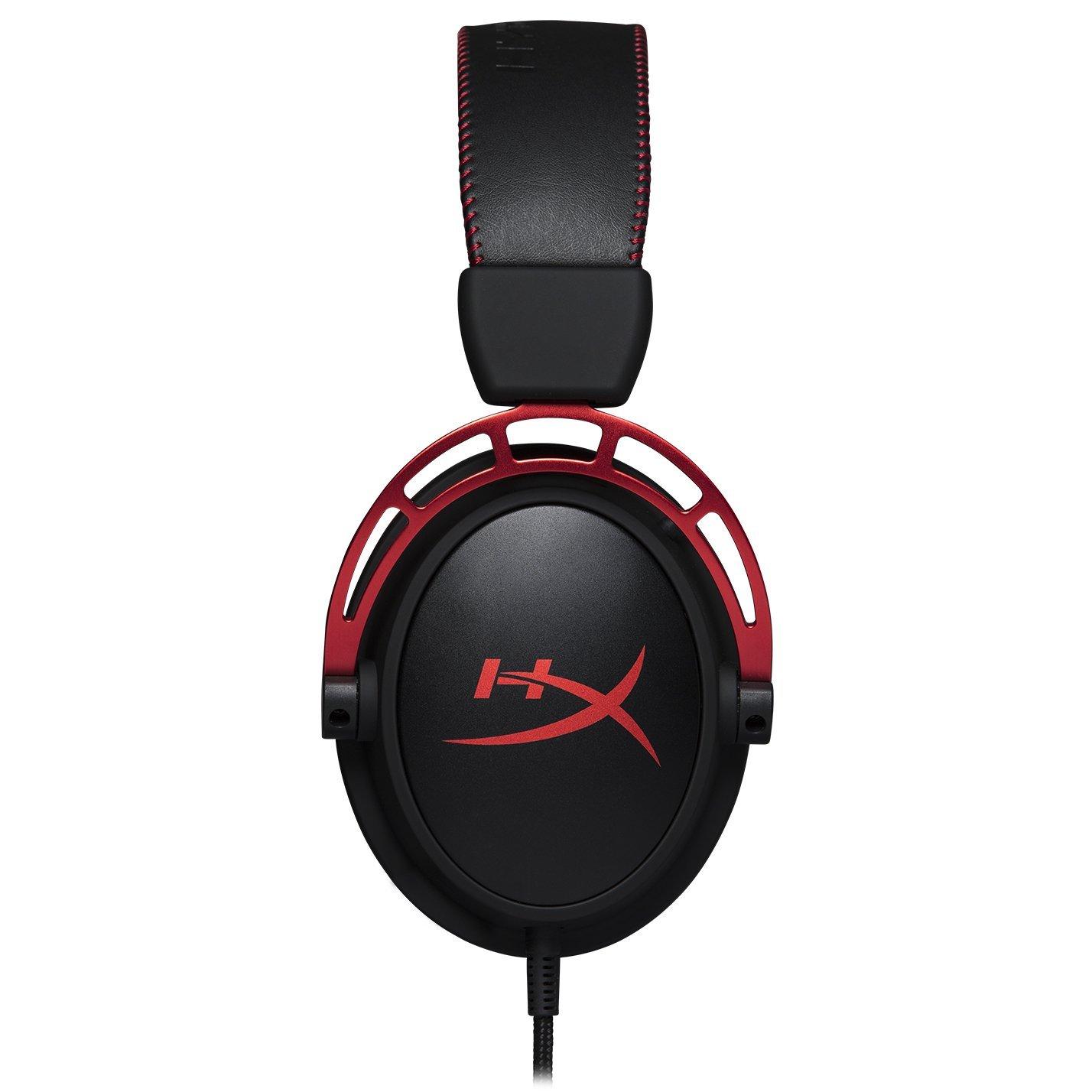 Геймърски слушалки HyperX Cloud Alpha, Черен/Червен-3