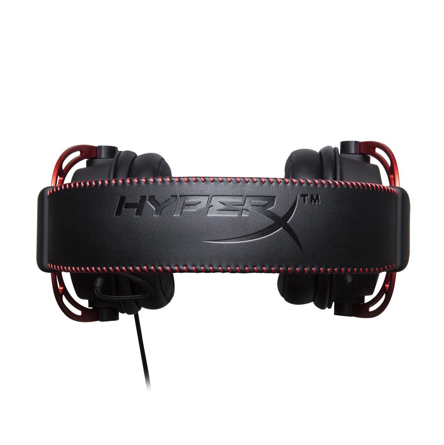 Геймърски слушалки HyperX Cloud Alpha, Черен/Червен-4