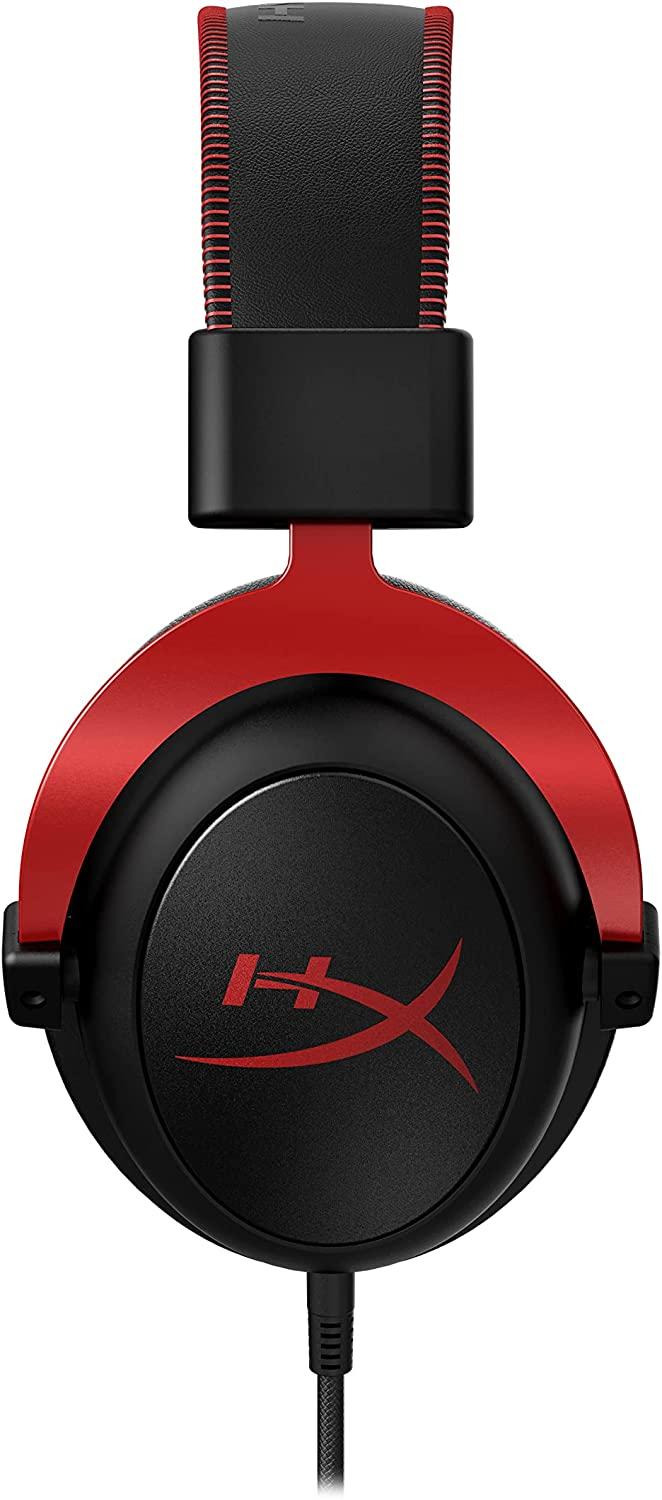 Геймърски слушалки HyperX Cloud II Red, Микрофон, Черно/Червено-4
