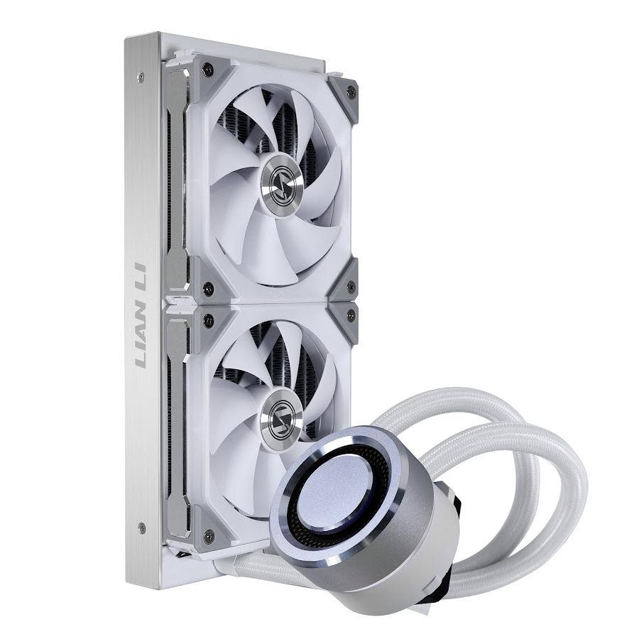 Охладител за процесор Lian Li GALAHAD 240 SL V2, White, ARGB, Water AMD/INTEL-4