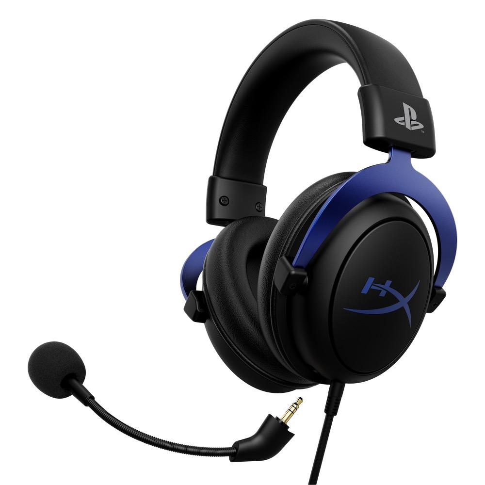 Геймърски слушалки HyperX Cloud Blue Playstation, Микрофон, Черно/Син-3