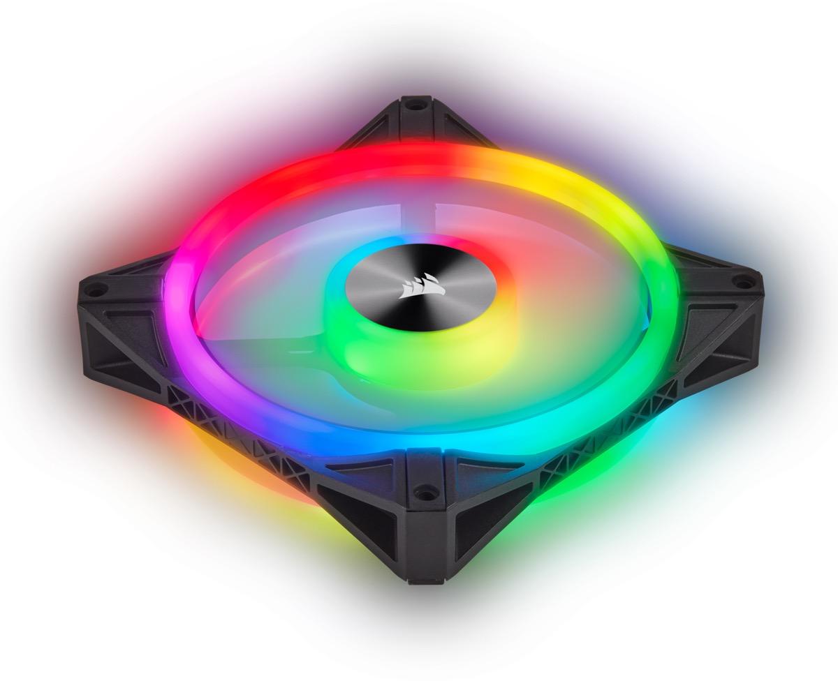 Вентилатор Corsair QL140 RGB Black, Черен-4