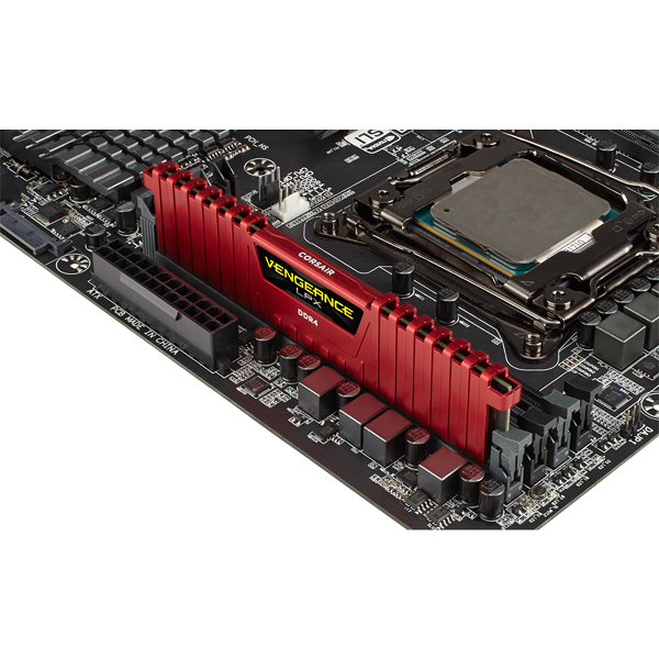 Памет CORSAIR VENGEANCE LPX, 8GB (1 x 8GB), DDR4, 2666MHz, C16, Red-4