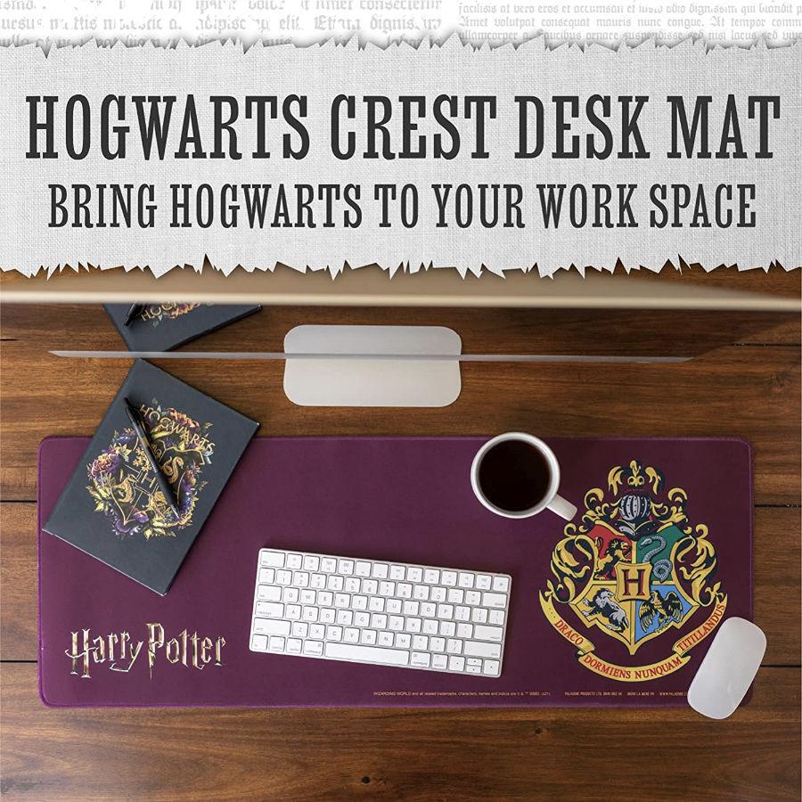 Пад за мишка Paladone Harry Potter - Hogwarts Crest Desk Mat-3