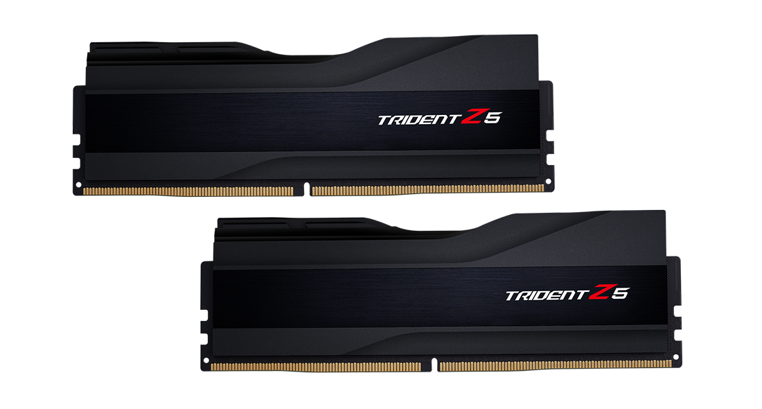 Памет G.SKILL Trident Z5 Black 32GB(2x16GB) DDR5 PC5-48000 6000MHz CL40 F5-6000J4040F16GX2-TZ5K