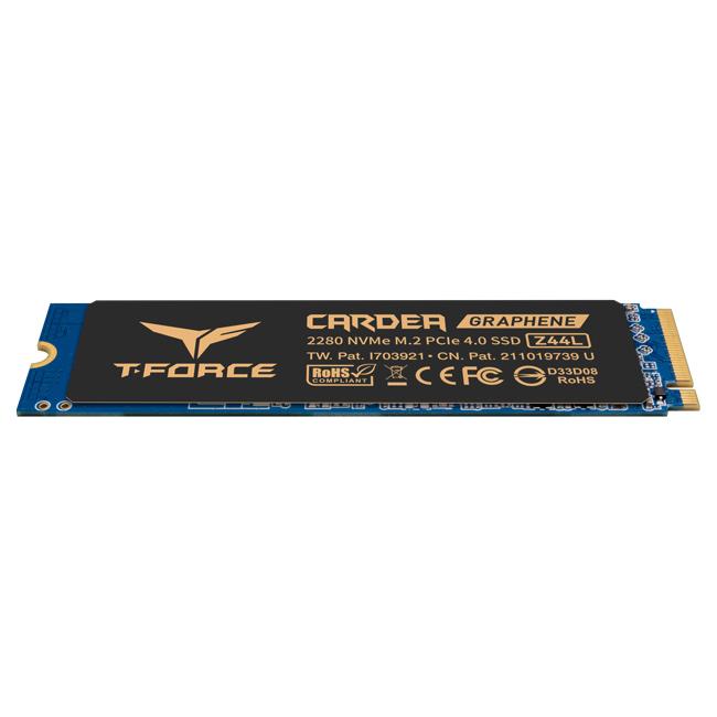 SSD Team Group T-Force Cardea Z44L, M.2 2280 500GB PCI-e 4.0 x4 NVMe 1.4-2
