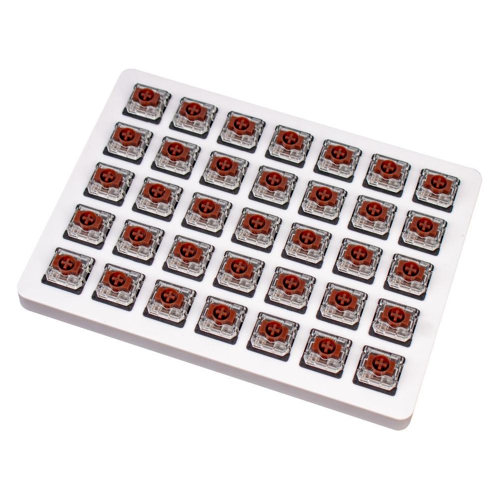 Суичове за механична клавиатура Keychron Gateron Low Profile Brown Switch Set 35 броя