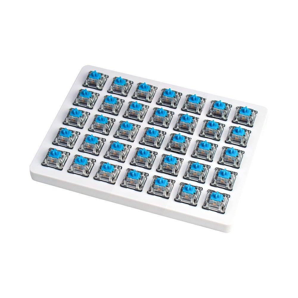 Суичове за механична клавиатура Keychron Blue, Switch Set 35 броя